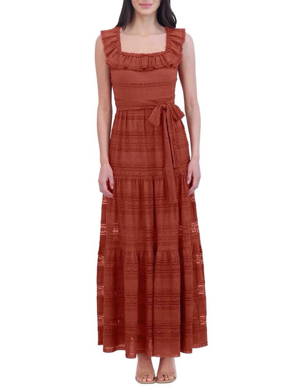 Eliza J Lace Maxi Dress